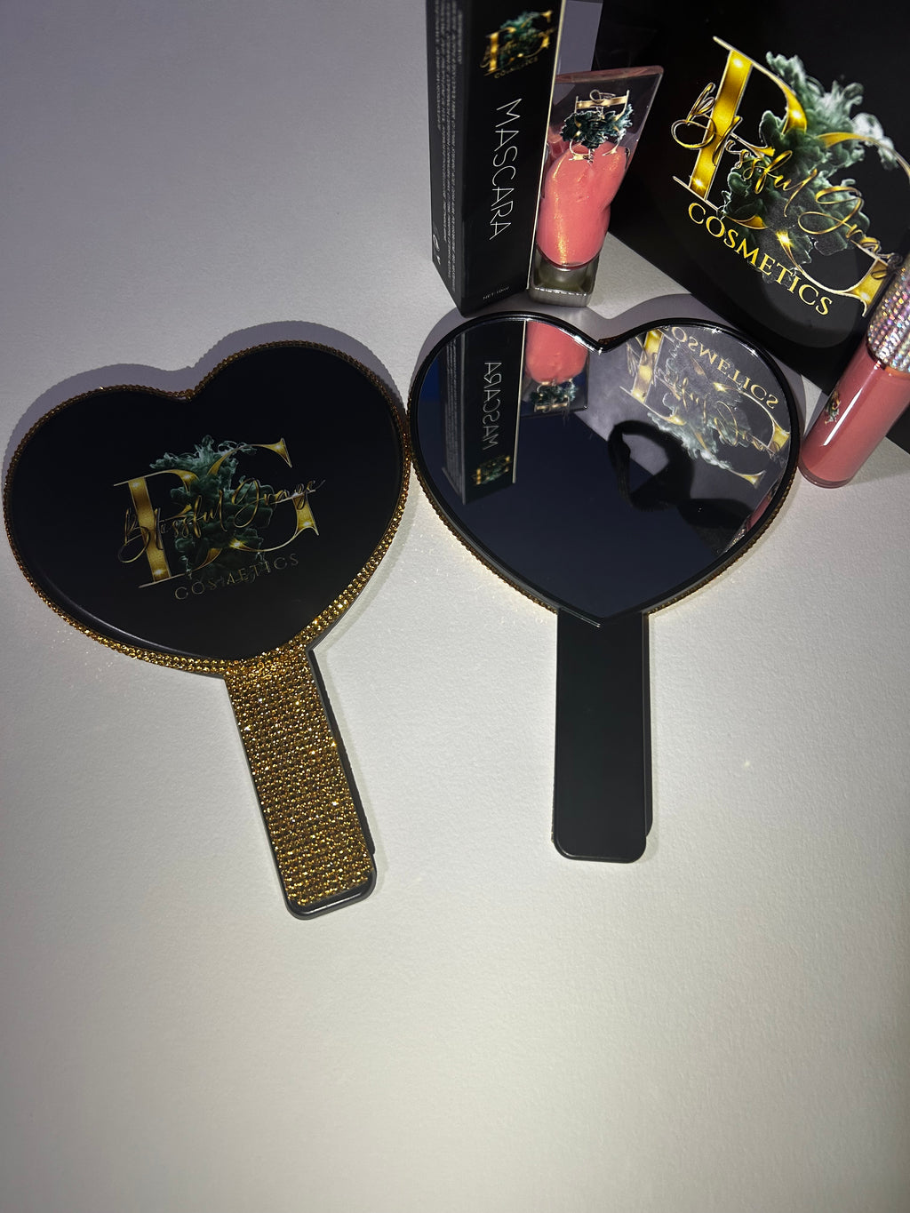 Royal Reflection Heart Mirror