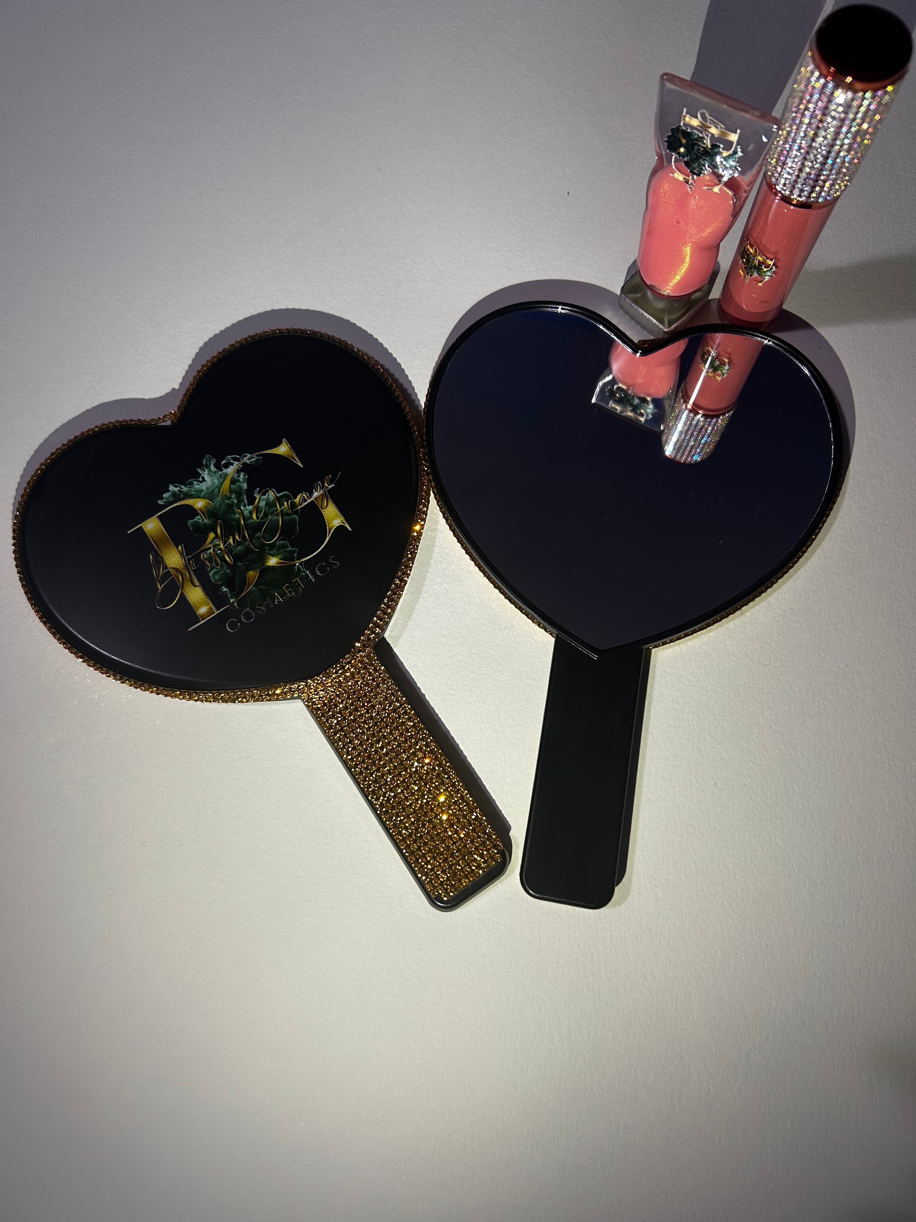 Royal Reflection Heart Mirror