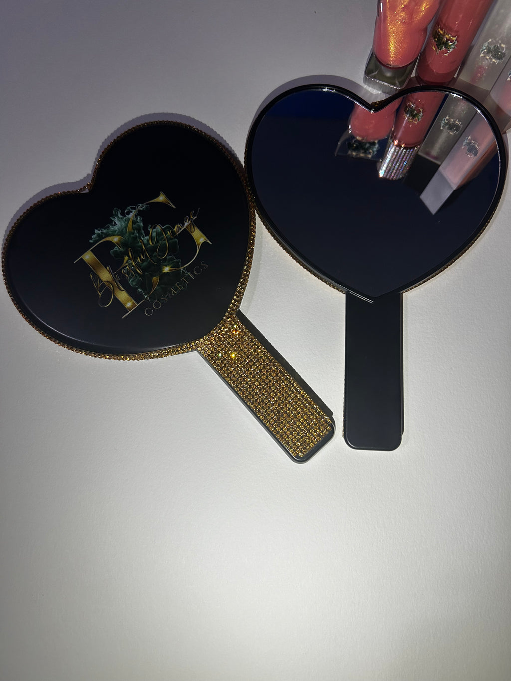 Royal Reflection Heart Mirror